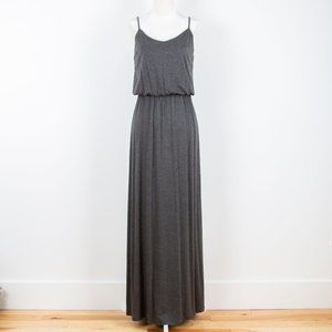 LIKE NEW The Gap Gray Knit Maxi Dress